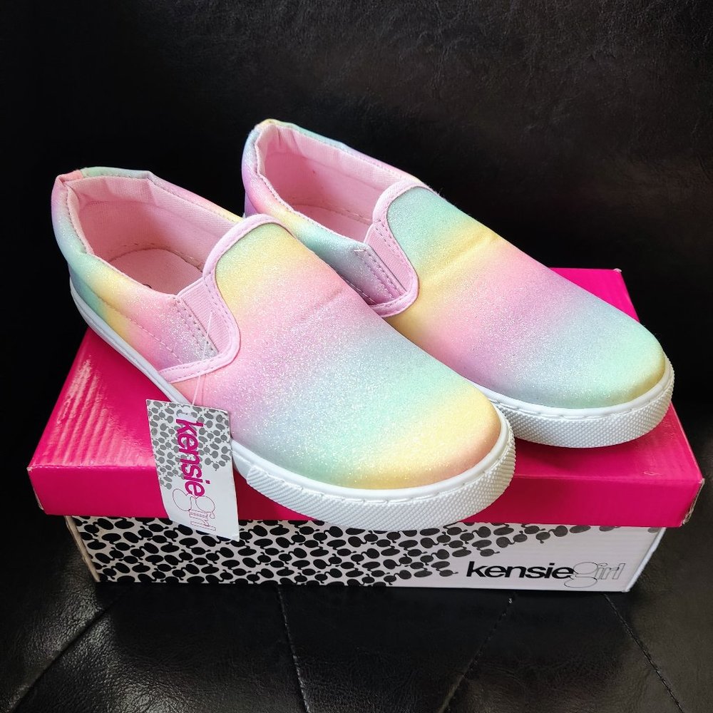 Kensie Kids/Youth Girls Size 2 Slip-On Sneakers, BNIB